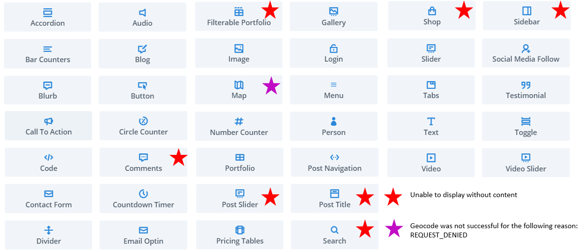Module Options